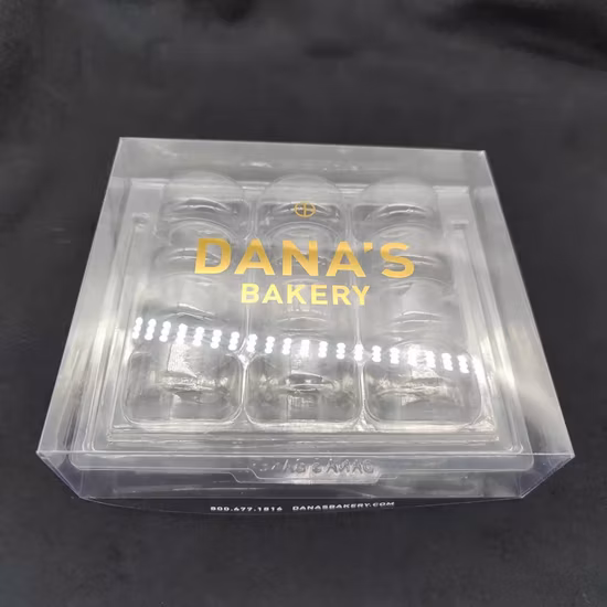 Индивидуальная высококачественная упаковочная коробка на 12 макарон с верхней и нижней крышкой с раскладывающимся лотком